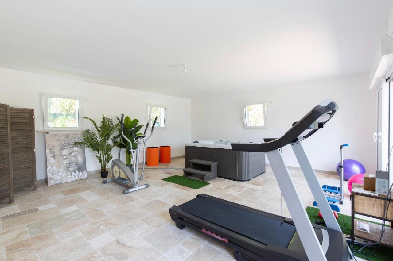 Superbe Villa Seillans La Grande Bastide Avec Piscine, Jardin, Climatisation Et Salle De Sport Bagian luar foto