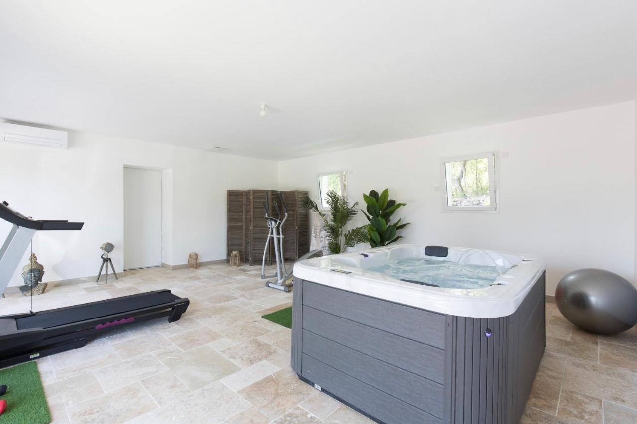 Superbe Villa Seillans La Grande Bastide Avec Piscine, Jardin, Climatisation Et Salle De Sport Bagian luar foto