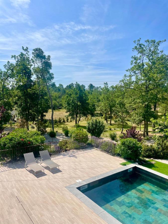 Superbe Villa Seillans La Grande Bastide Avec Piscine, Jardin, Climatisation Et Salle De Sport Bagian luar foto