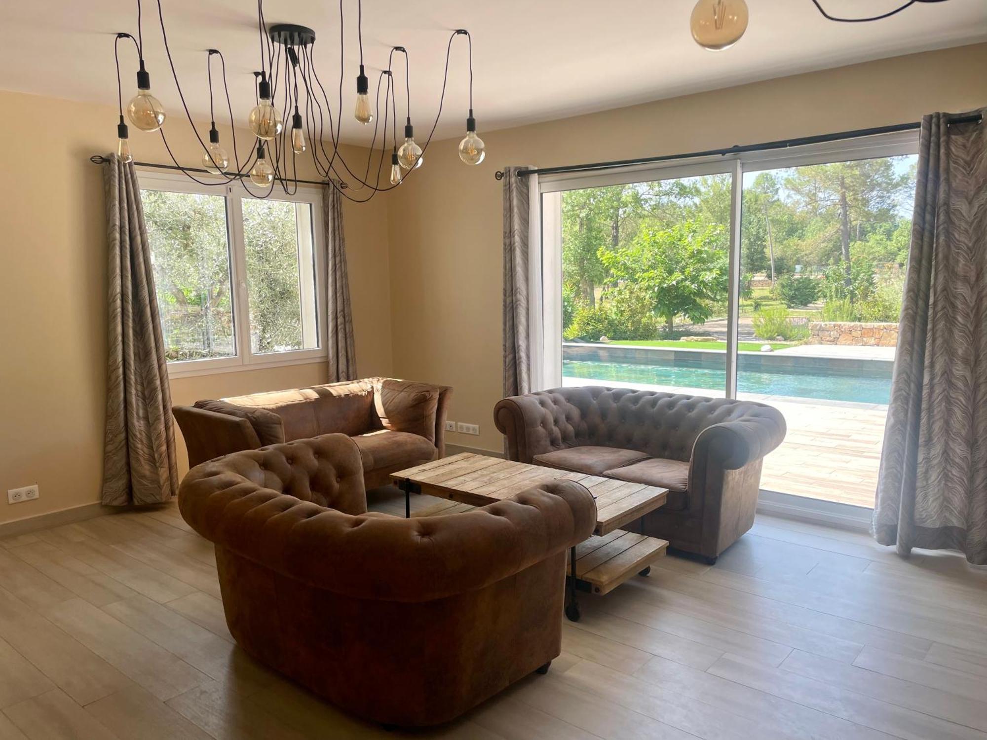 Superbe Villa Seillans La Grande Bastide Avec Piscine, Jardin, Climatisation Et Salle De Sport Bagian luar foto